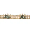 BARRIERE BOIS ENNEIGEE AVEC HOUX L.19CM