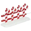 BARRIERE SUCRE OR 12LEDS VILLAGE DE NOEL