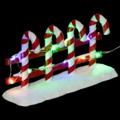BARRIERE SUCRE OR 12LEDS VILLAGE DE NOEL
