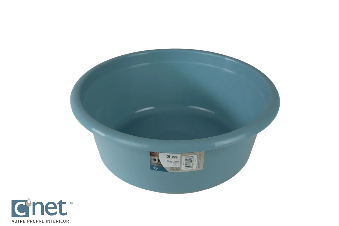 BASSINE RONDE 7L BLEUE