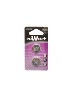 BLISTER 2 PILES BOUTON LITHIUM CR2032
