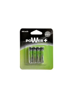 BLISTER 4 PILES HR3 RECHARGEABLES 600 MAH