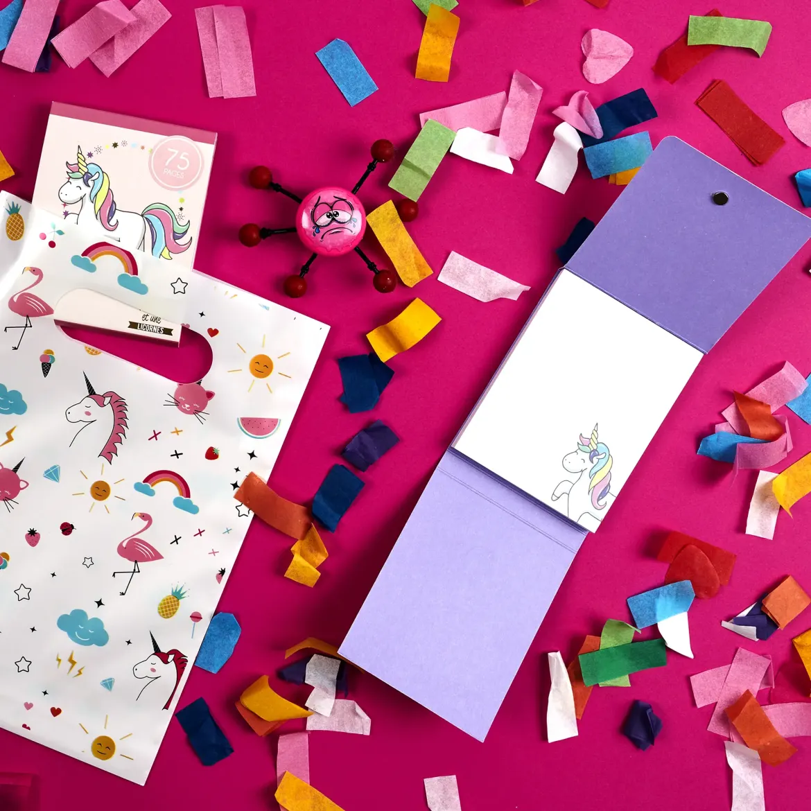 BLOC NOTE LICORNE