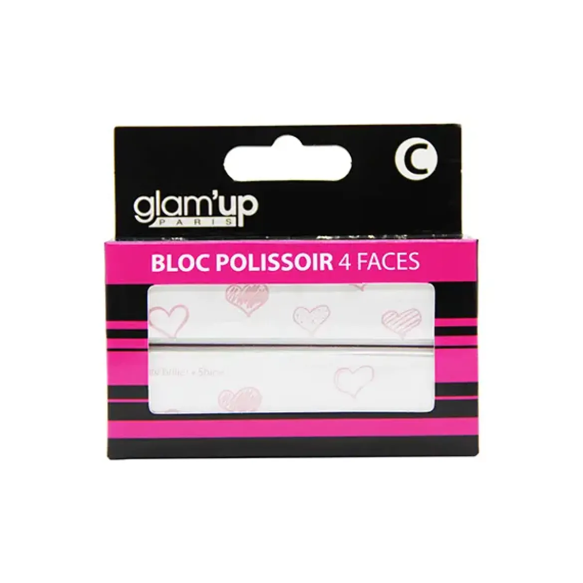 BLOC POLISSOIR 4 FACES X2 PIECES