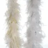 BOA L.155CM 45G BLANC OR OU BLANC ARGENT