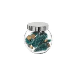 BOCAL MINI SAPIN 5CM VERT ENNEIGE X8 PIECES