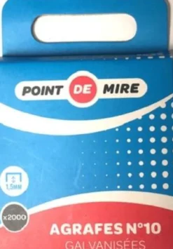 BOITE 2000 AGRAFES N°10