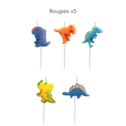BOITE ANNIVERSAIRE DINOSAURE 53 PIECES