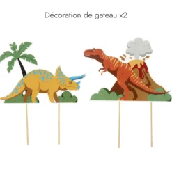 BOITE ANNIVERSAIRE DINOSAURE 53 PIECES