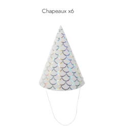 BOITE ANNIVERSAIRE SIRENE 53 PIECES
