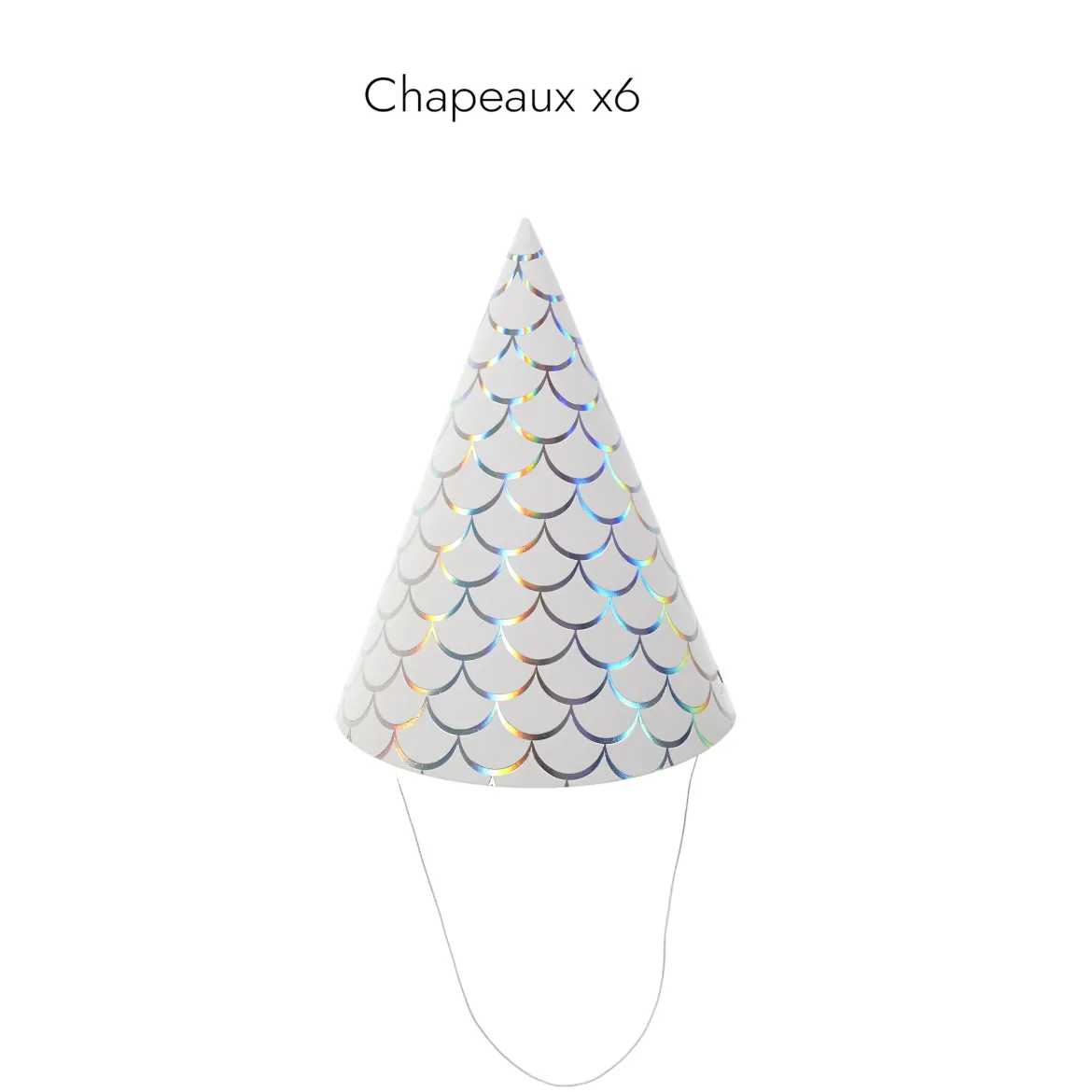 BOITE ANNIVERSAIRE SIRENE 53 PIECES