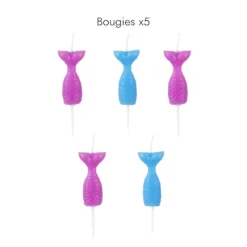 BOITE ANNIVERSAIRE SIRENE 53 PIECES