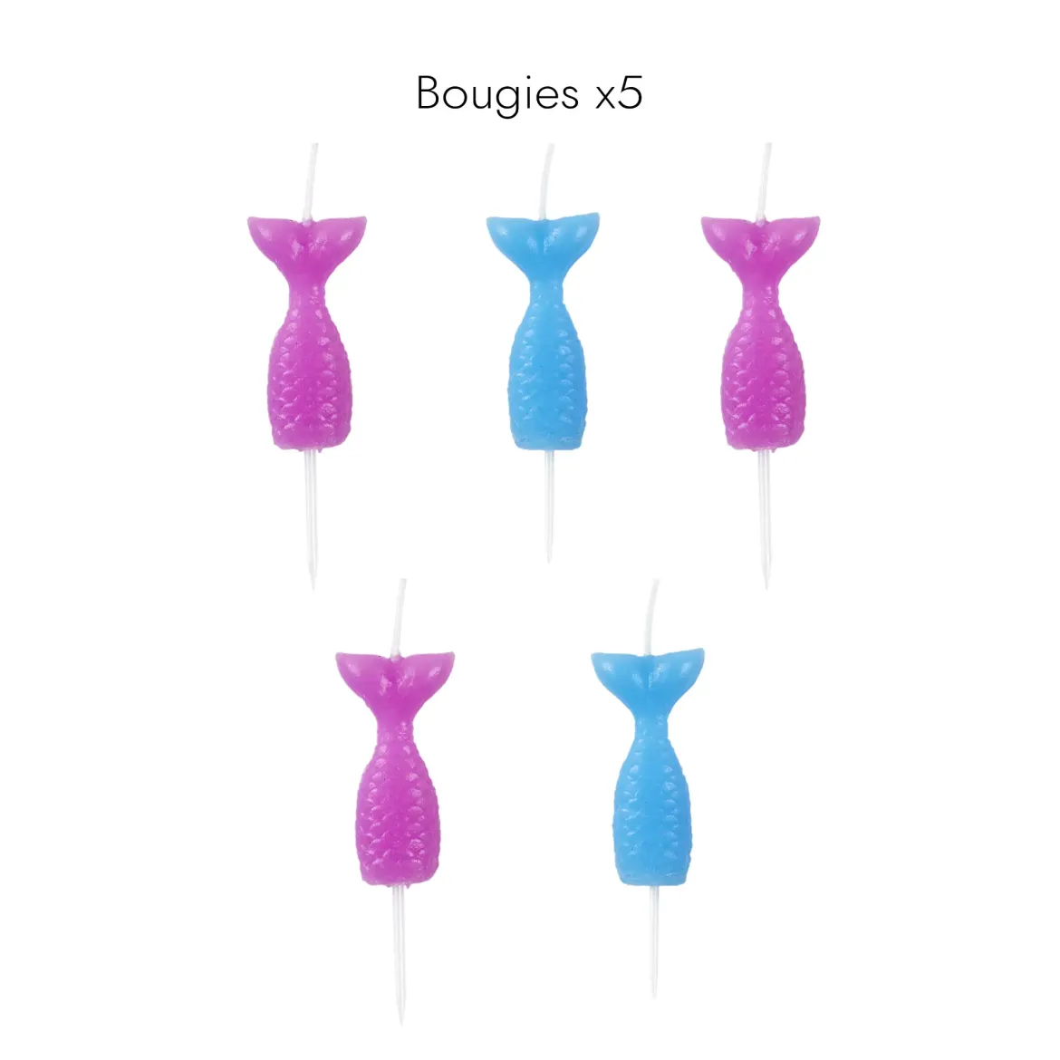 BOITE ANNIVERSAIRE SIRENE 53 PIECES