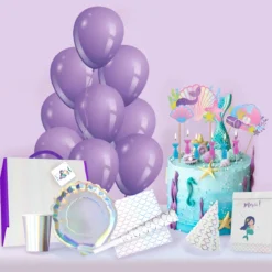 BOITE ANNIVERSAIRE SIRENE 53 PIECES