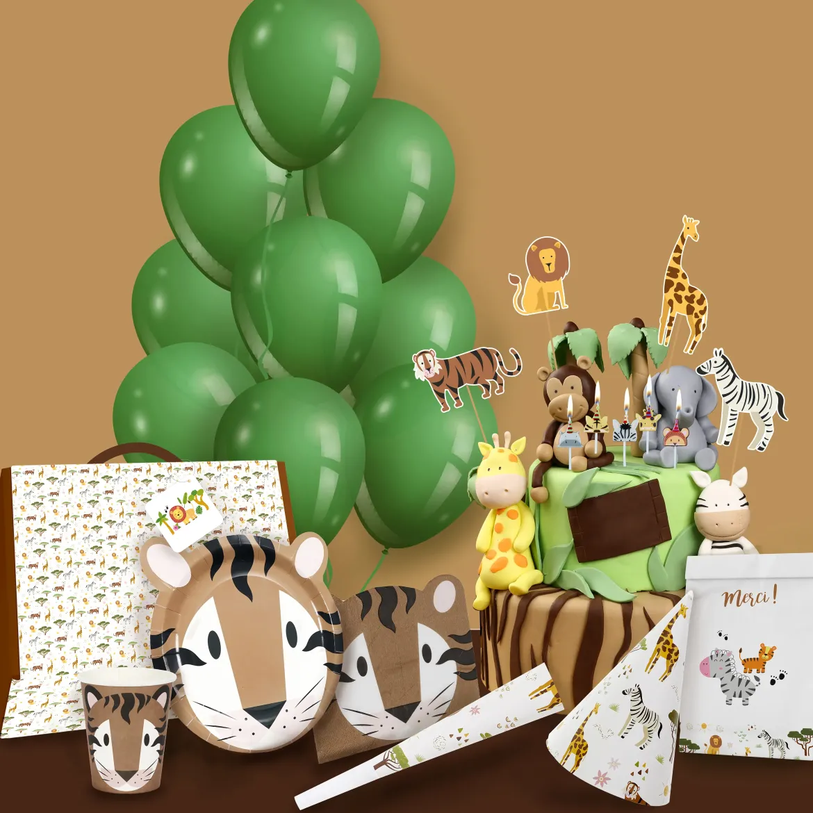 BOITE ANNIVERSAIRE SIRENE 53 PIECES