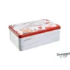 BOITE A SUCRE METAL CHOCOLAT CHAUD 20X7X13CM
