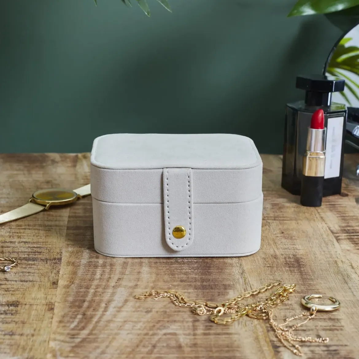 BOITE BIJOUX ET MONTRES VELOURS