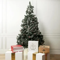 BOITE CADEAU NOEL 25X25X12CM