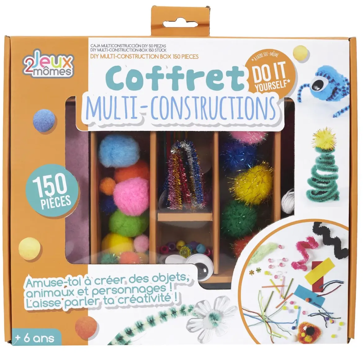 BOITE CREATIVE X150 PIECES