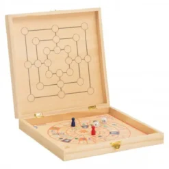 BOITE DE JEUX EN BOIS