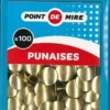 BOITE DE 100 PUNAISES LAITON