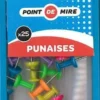 BOITE DE 25 PUNAISES MEMO