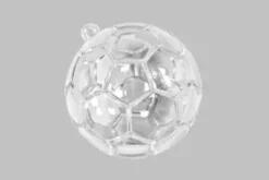 BOITE FORME BALLON FOOT TRANSPARENTE X3 PIECES