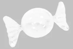 BOITE FORME BONBON TRANSPARENTE X3 PIECES