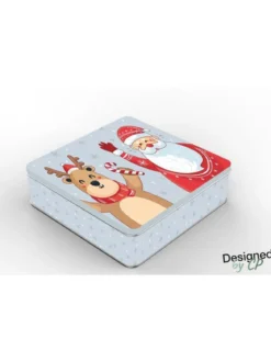 BOITE METAL CARREE 12X12X6CM