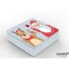 BOITE METAL CARREE 15X15X6.5CM
