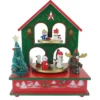 BOITE MUSIQUE MAISON NOEL H.21CM