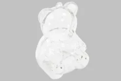 BOITE OURSON TRANSPARENTE X3 PIECES
