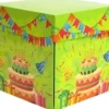 BOITE POP UP FESTIVE 15X15CM