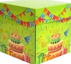 BOITE POP UP FESTIVE 15X15CM