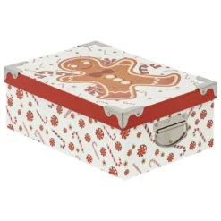 BOITE RECTANGLE PAIN EPICE D.28X19.5X10.8CM
