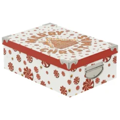 BOITE RECTANGLE PAIN EPICE D.32X21.5X11.8CM