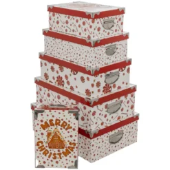 BOITE RECTANGLE PAIN EPICE D.48X33.5X16CM