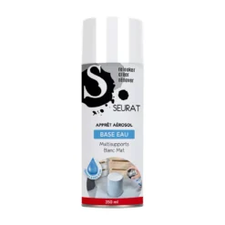 BOMBE APPRET MULTI SUPPORTS BLANC MAT 350ML