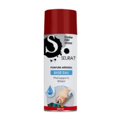 BOMBE DE PEINTURE MULTI SUPPORTS ROUGE BRILLANT 350ML