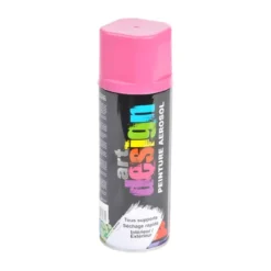 BOMBE DE PEINTURE MULTI SUPPORTS 400ML ROSE