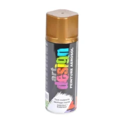 BOMBE DE PEINTURE MULTI SUPPORTS 400ML OR