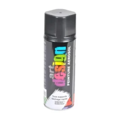 BOMBE DE PEINTURE MULTI SUPPORTS 400ML ANTHRACITE