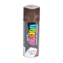 BOMBE DE PEINTURE MULTI SUPPORTS 400ML CHOCOLAT