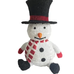 BONHOMME NEIGE LUMINEUX H.70CM
