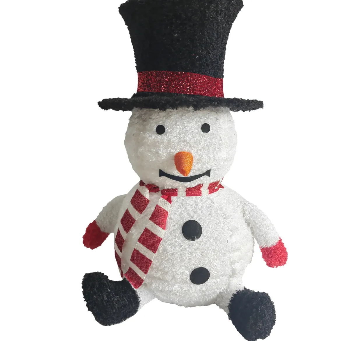 BONHOMME NEIGE LUMINEUX H.70CM