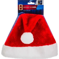 BONNET ENFANT PERE NOEL PELUCHE