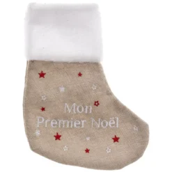 BOTTE FEUTRINE JUTE MON PREMIER NOEL