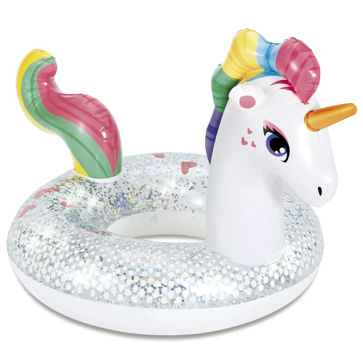 BOUEE RONDE LICORNE A PAILLETTES