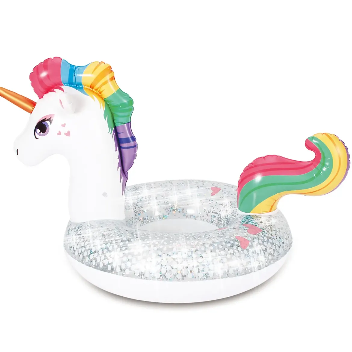 BOUEE RONDE LICORNE A PAILLETTES