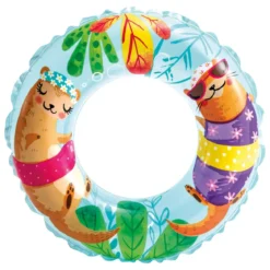 BOUEE TRANSPARENTE IMPRIME 61CM